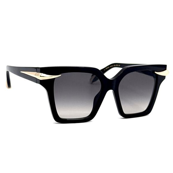 New, ROBERTO CAVALLI Sunglasses SRC002 Col.0700 Authentic - Picture 1 of 12